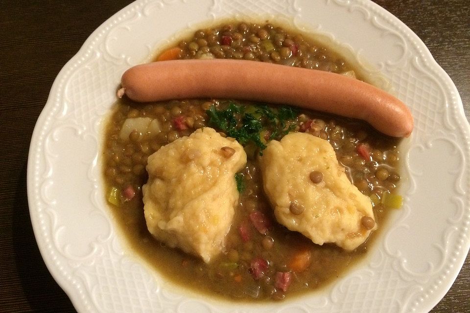 Linsensuppe