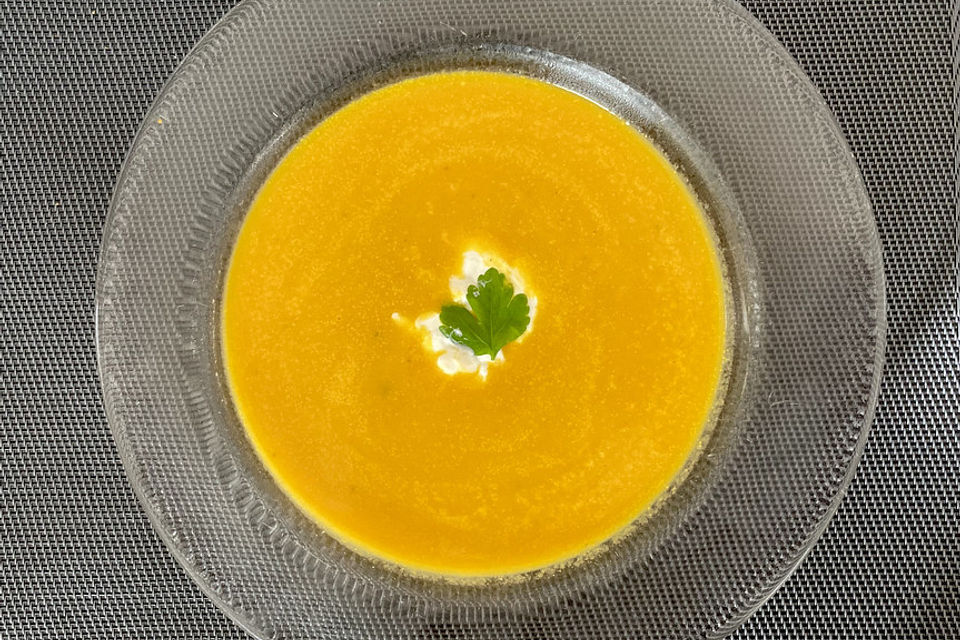 Möhren - Cremesuppe