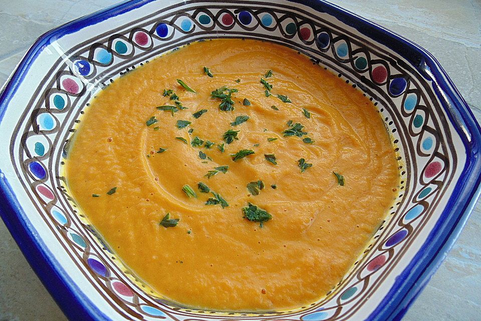 Möhren - Cremesuppe