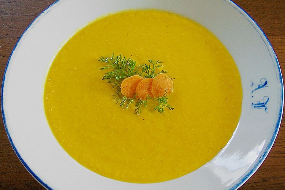 Möhren - Cremesuppe