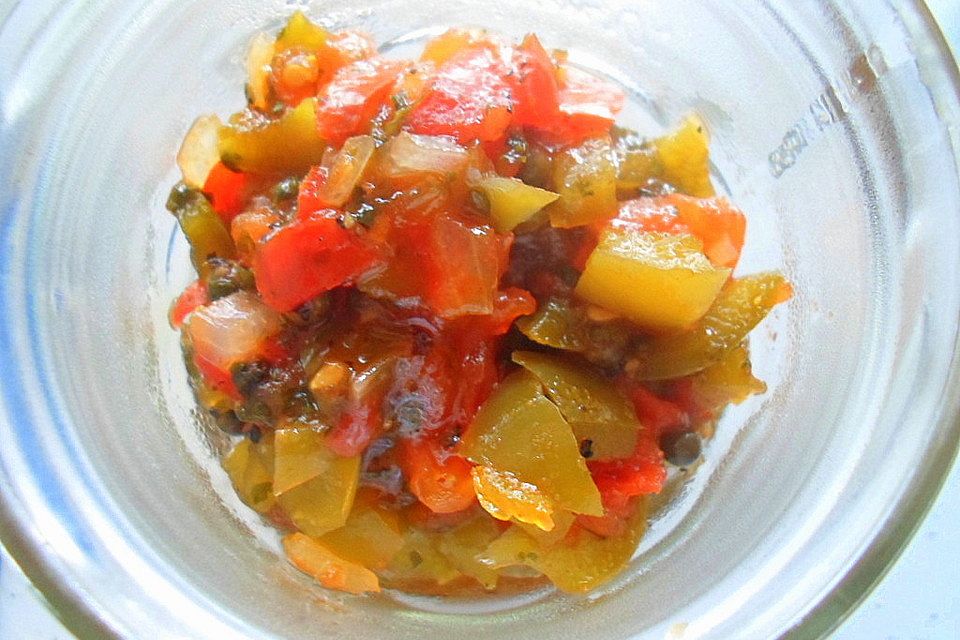 Tomaten - Paprika - Relish