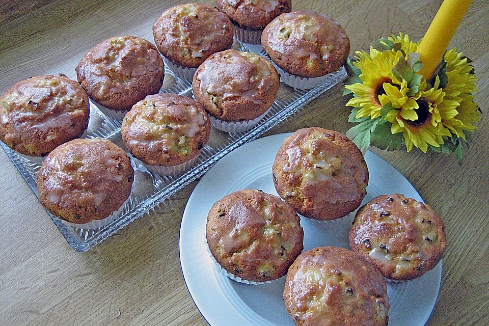 Rhabarber - Muffins