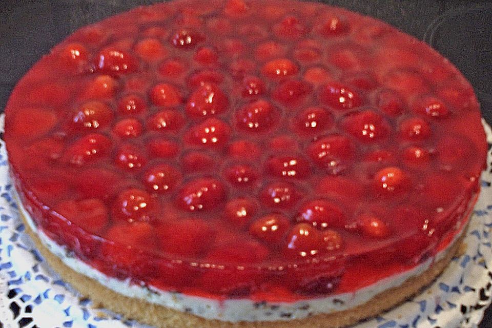 Erdbeer - Vanillecreme - Torte