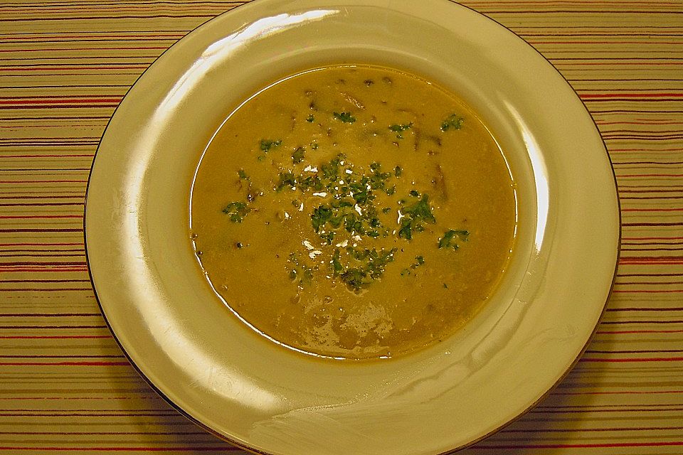 Champignon - Creme - Suppe