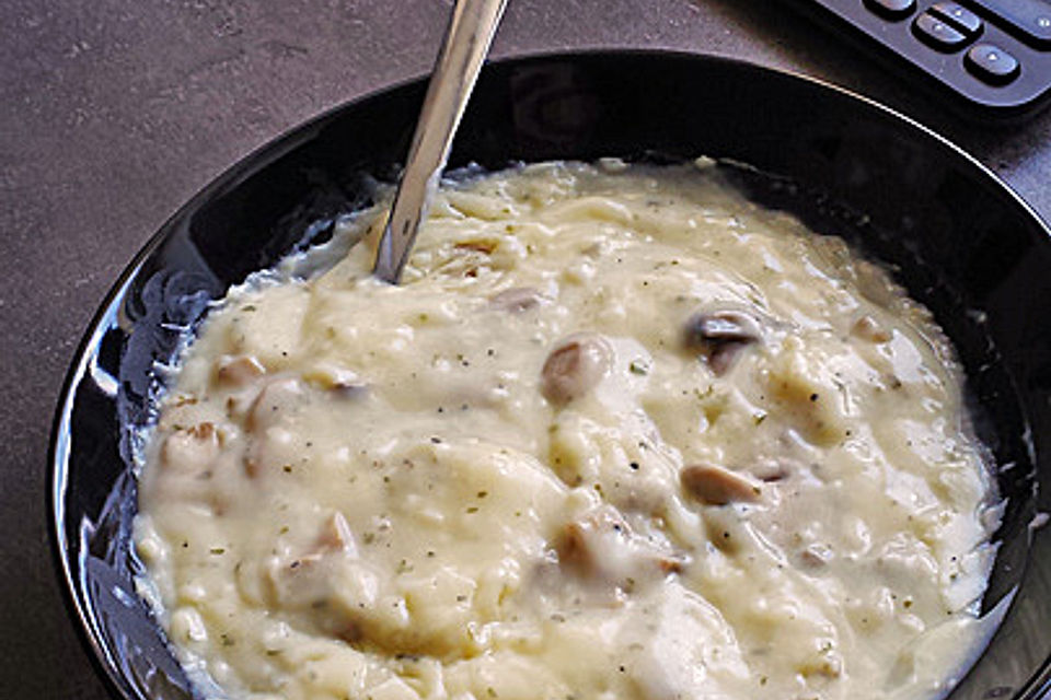 Champignon - Creme - Suppe