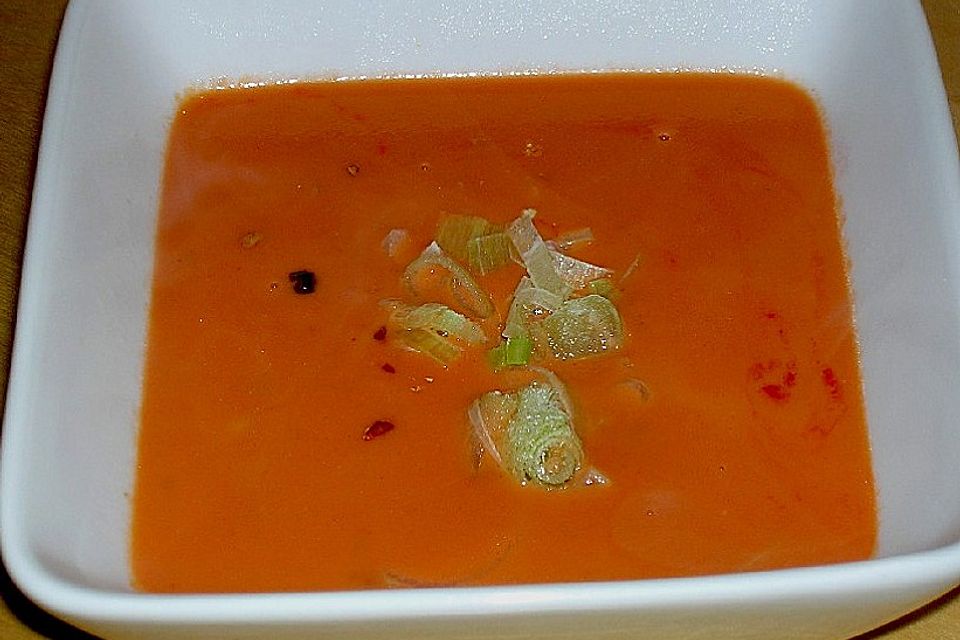 Tomaten - Kokos - Suppe