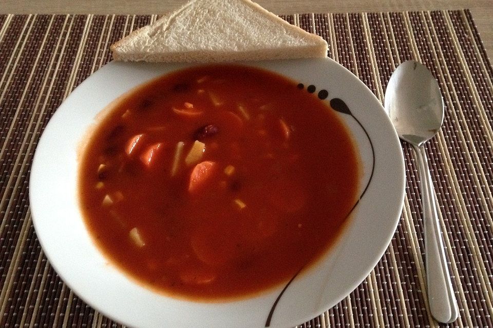 Mexikanische Gemüsesuppe