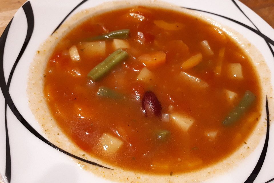 Mexikanische Gemüsesuppe