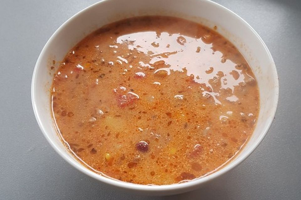 Mexikanische Gemüsesuppe