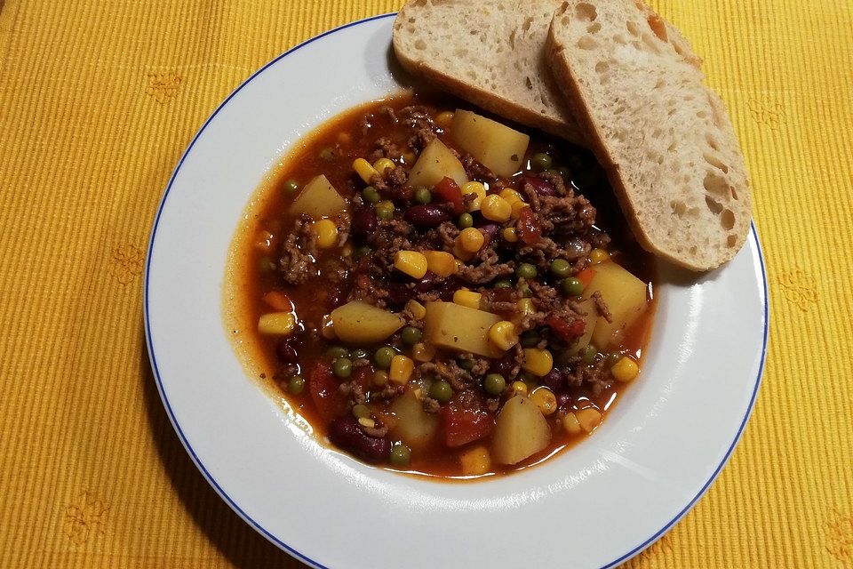 Mexikanische Gemüsesuppe