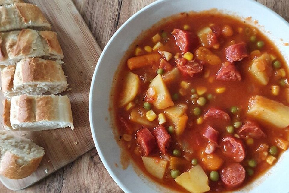 Mexikanische Gemüsesuppe