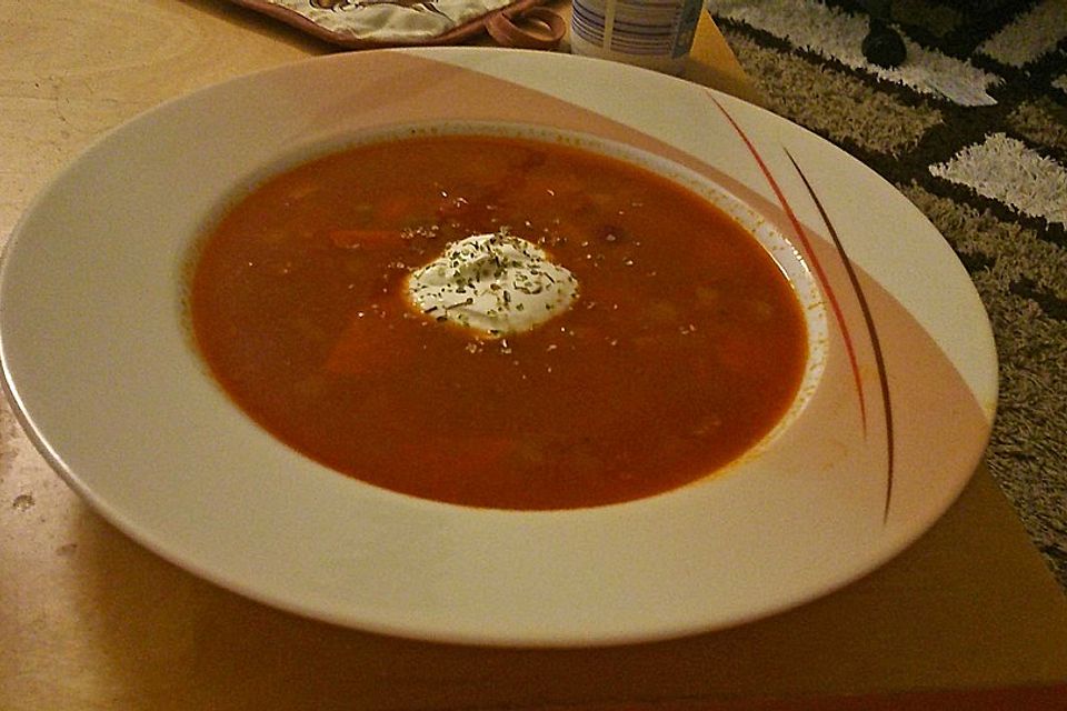 Mexikanische Gemüsesuppe