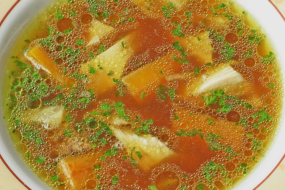 Fünf Elemente Kraftsuppe