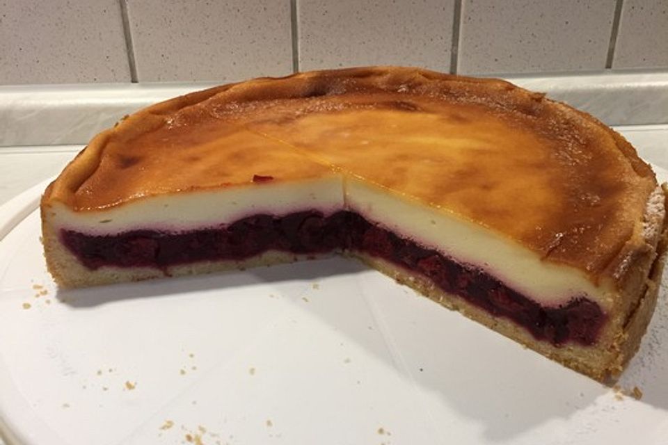 Kirsch-Schmand-Kuchen