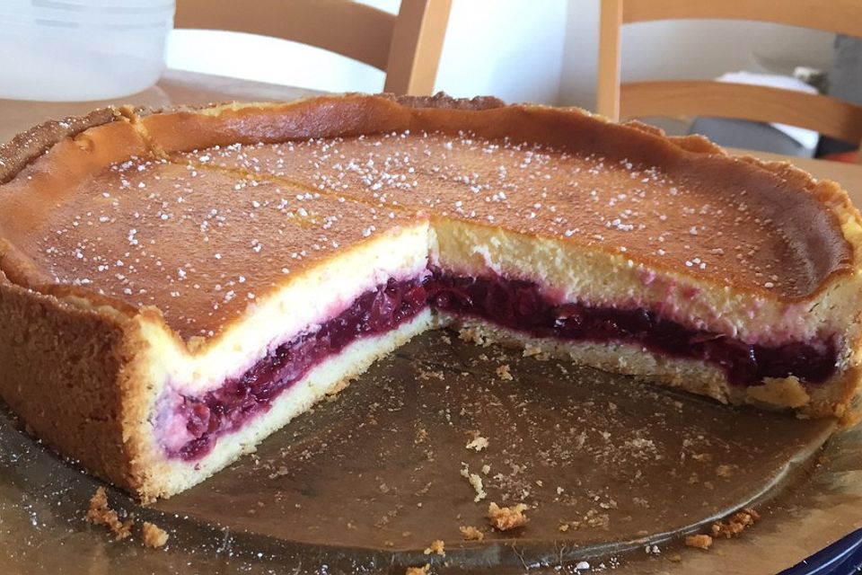 Kirsch-Schmand-Kuchen