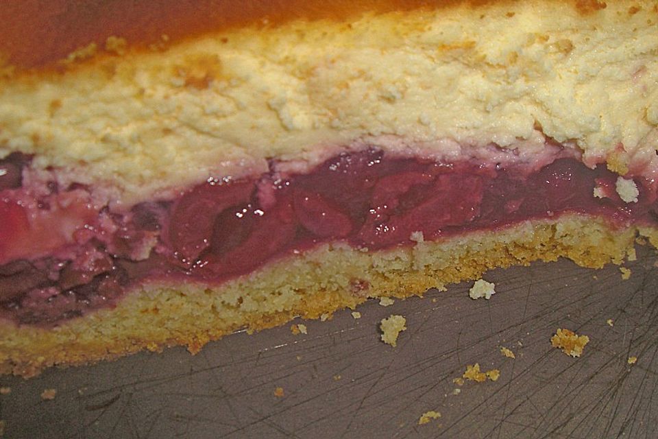 Kirsch-Schmand-Kuchen