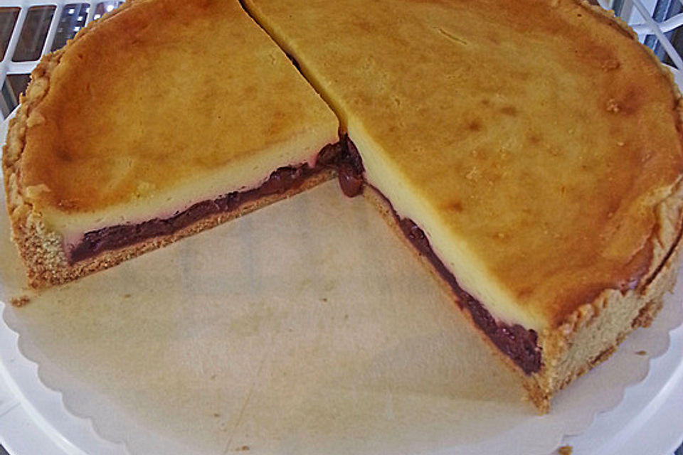 Kirsch-Schmand-Kuchen