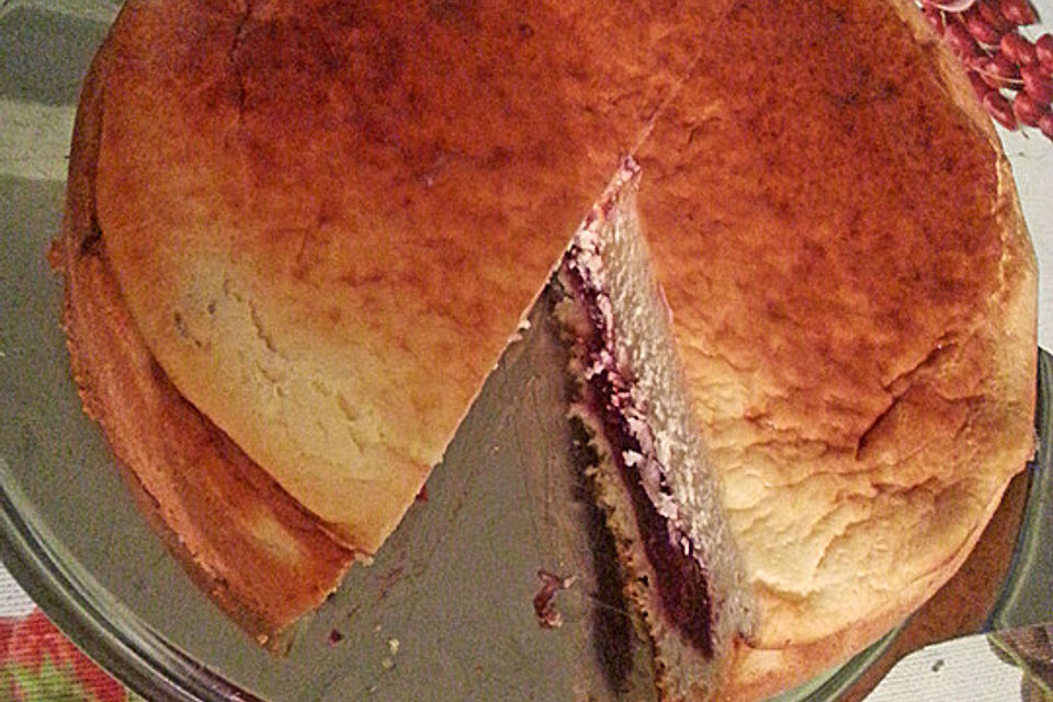 Kirsch-Schmand-Kuchen