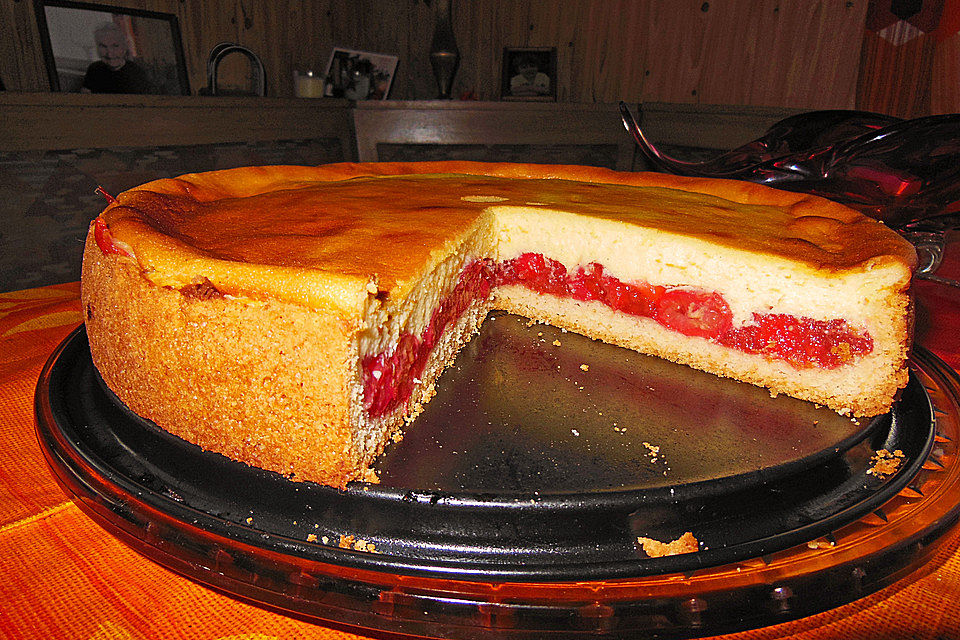 Kirsch-Schmand-Kuchen