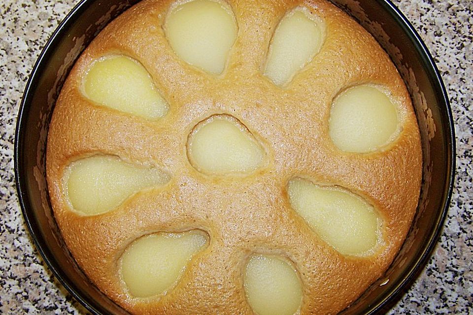 Birnen - Schmand - Torte