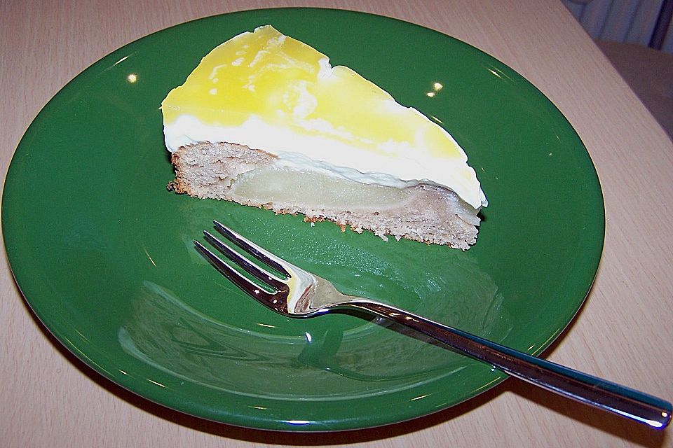 Birnen - Schmand - Torte