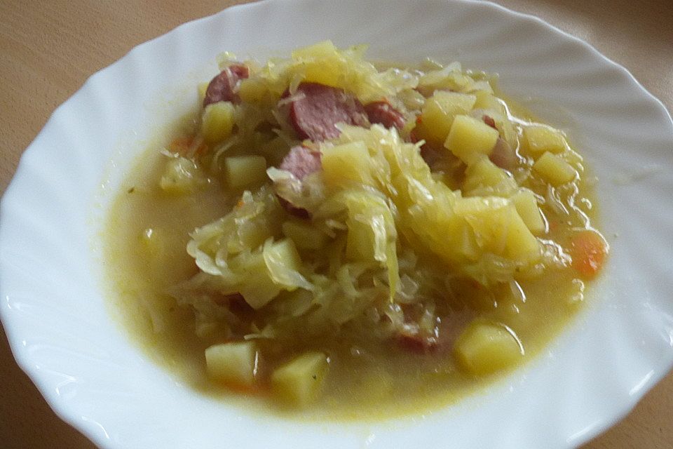 Spitzkohl-Kartoffeleintopf