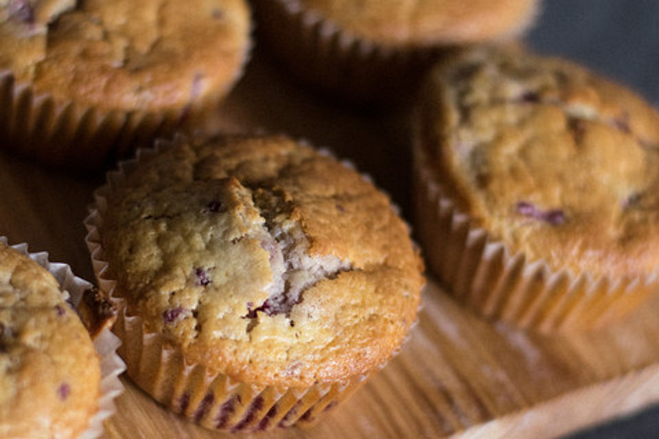 Himbeer - Frischkäse - Muffins