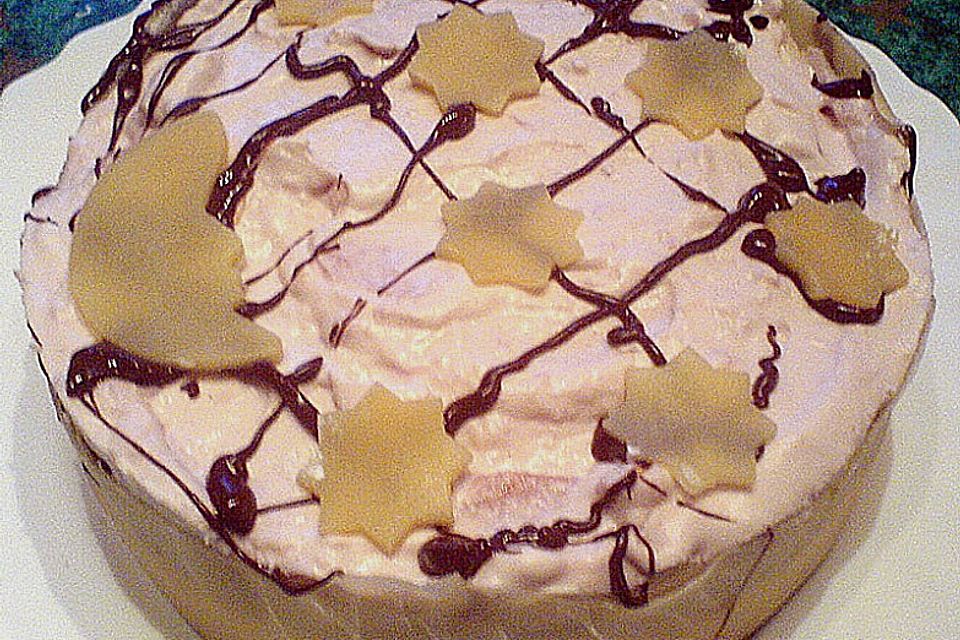 Apfel - Punsch - Torte