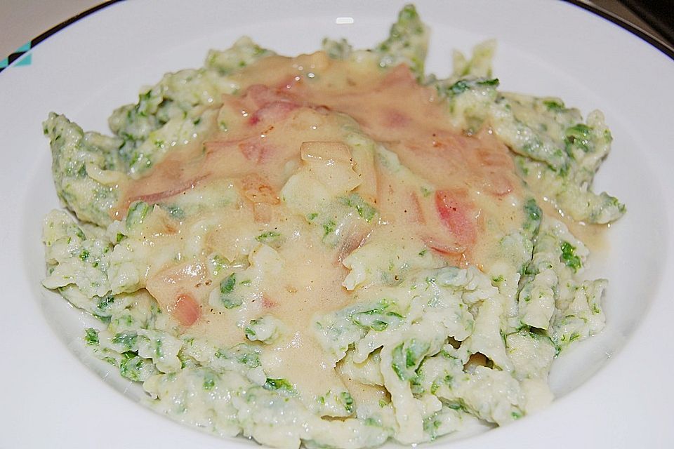 Spinat - Spätzle