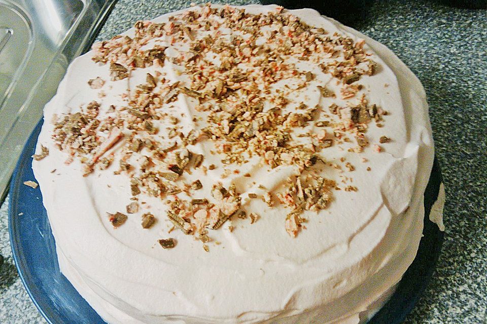 Erdbeer - Milka - Torte