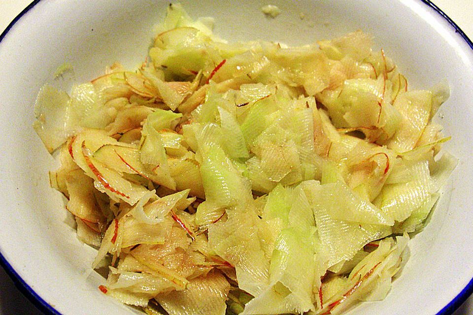 Feuervogels Kohlrabi - Apfel - Salat