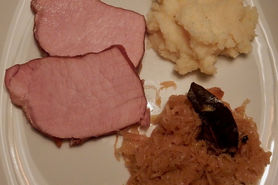 Kasseler mit Sauerkraut