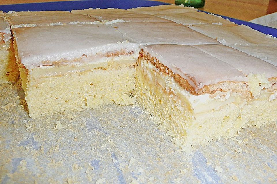 Zitronen - Butterkeks - Kuchen