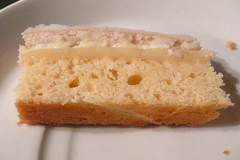 Zitronen - Butterkeks - Kuchen