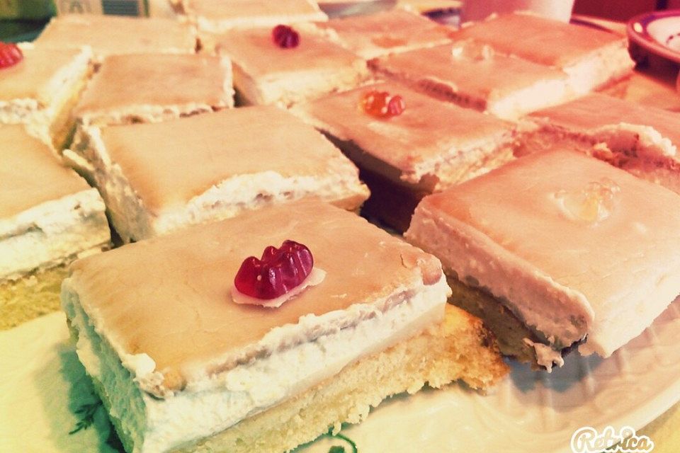 Zitronen - Butterkeks - Kuchen