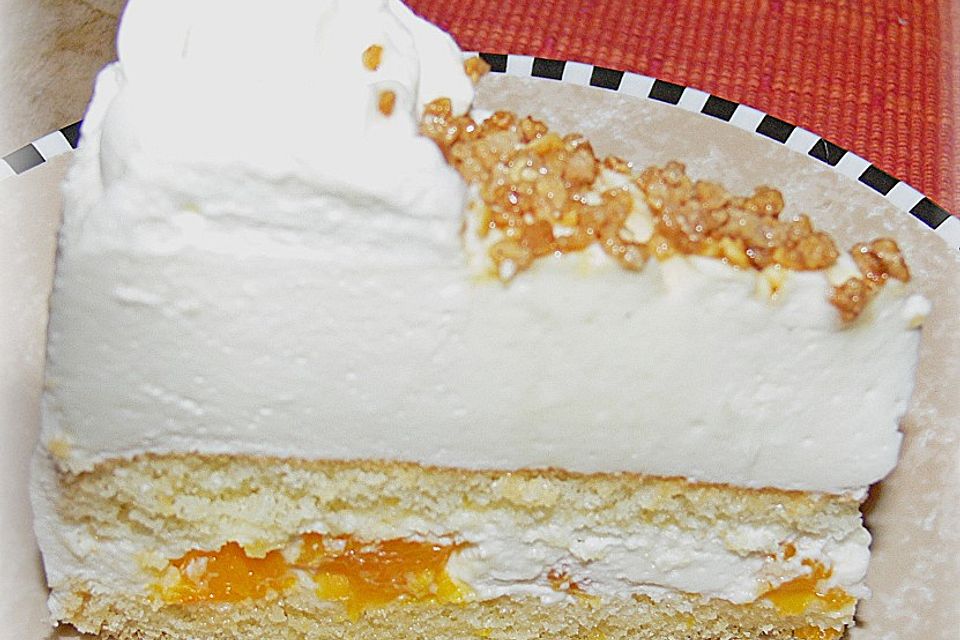 Käsesahnetorte mit Mango