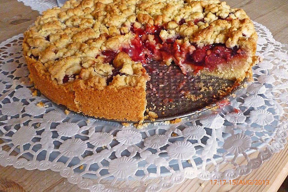 Kirschstreusel