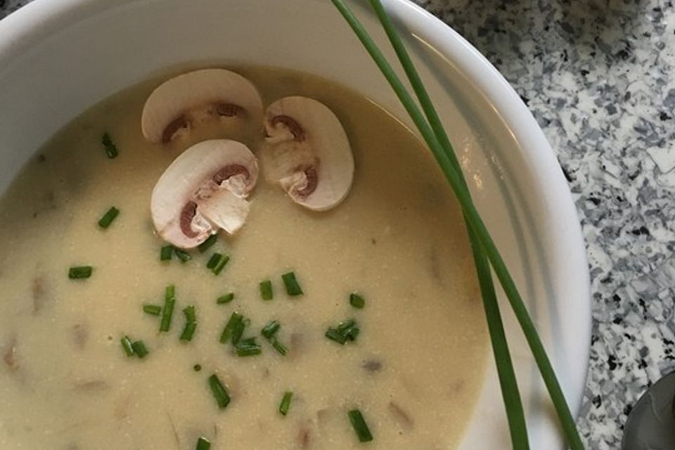 Champignonsuppe