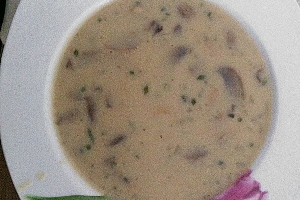 Champignonsuppe