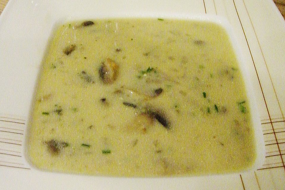 Champignonsuppe