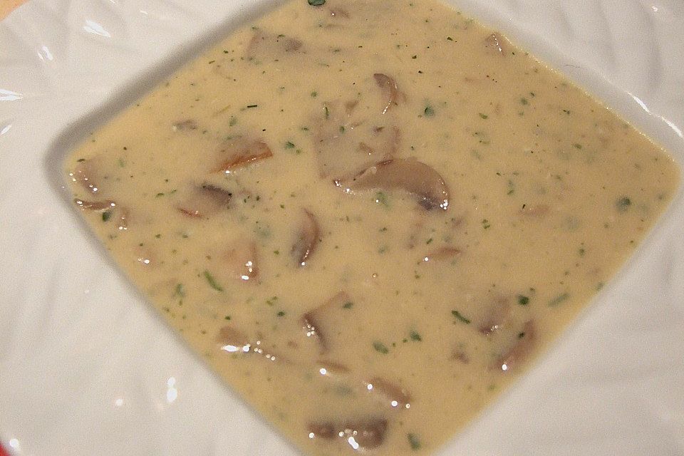 Champignonsuppe