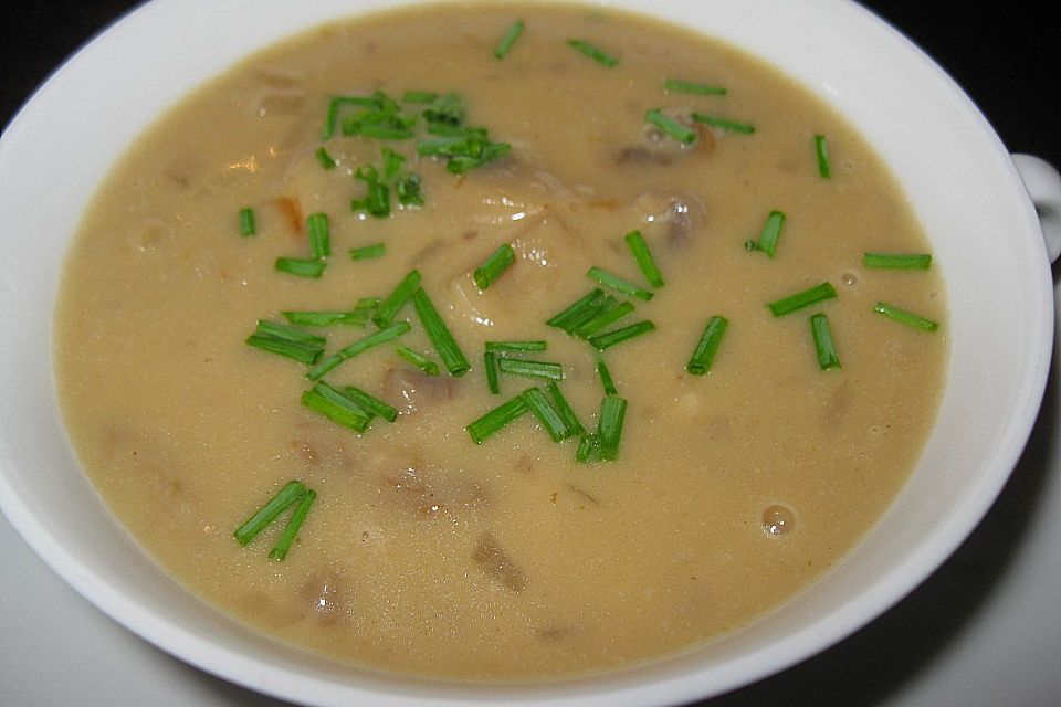 Champignonsuppe