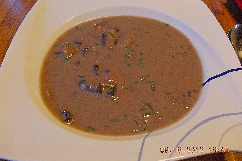 Champignonsuppe