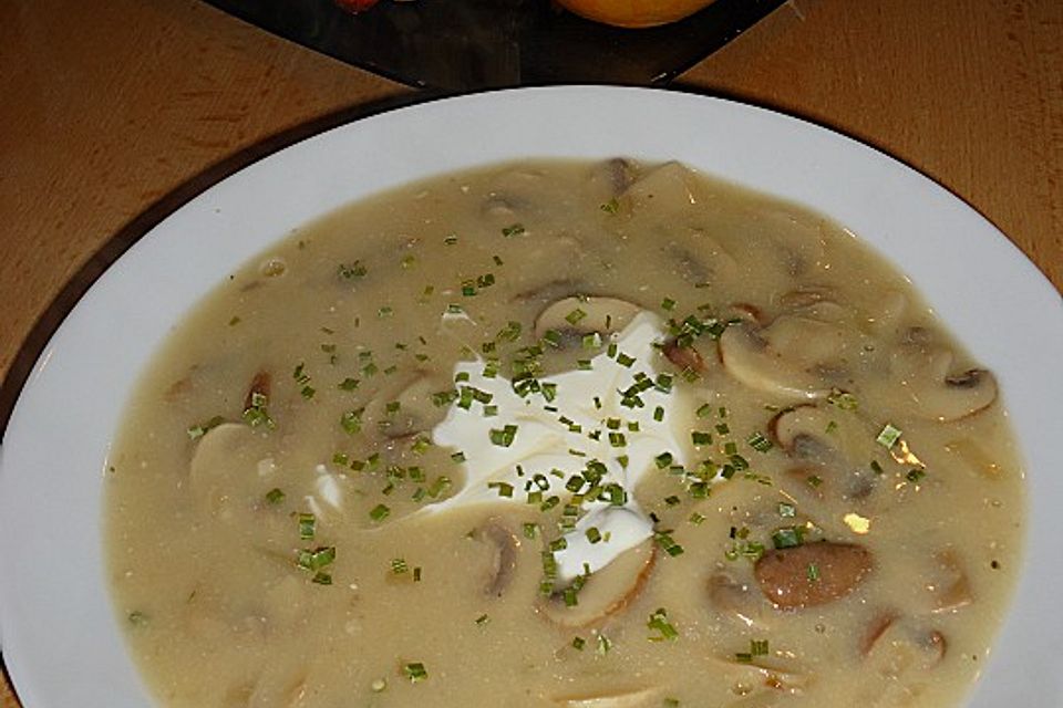 Champignonsuppe