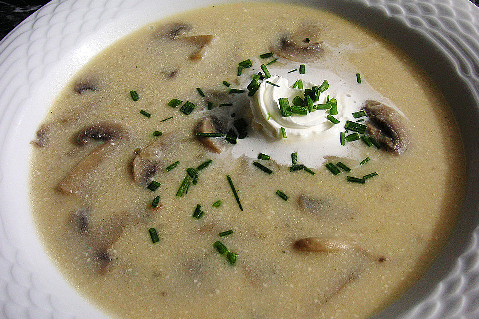 Champignonsuppe