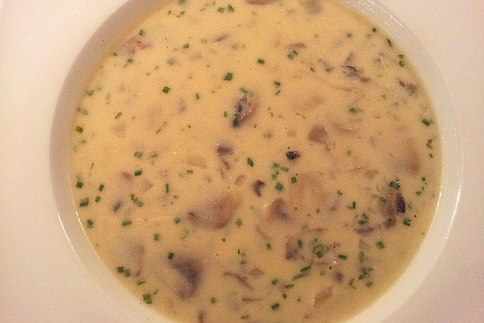 Champignonsuppe