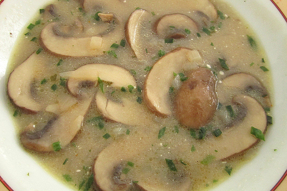 Champignonsuppe