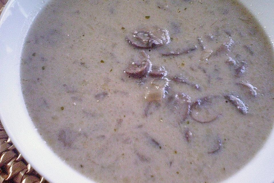 Champignonsuppe