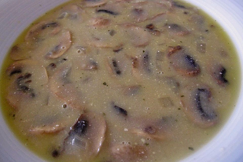 Champignonsuppe