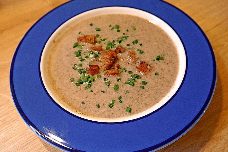 Champignonsuppe